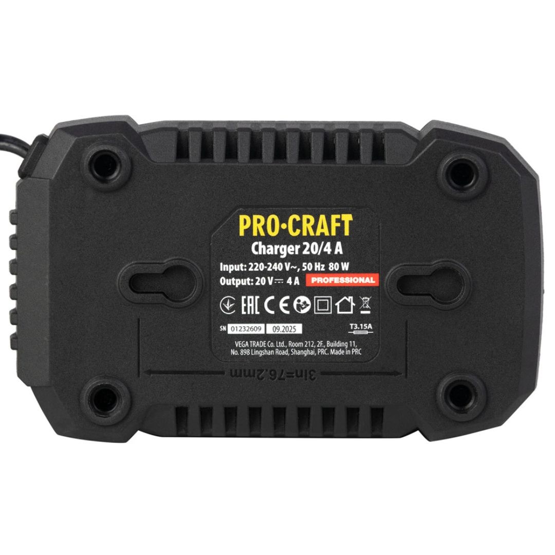 Акумуляторний гайковерт Procraft PWA90 Кейс (з 1 АКБ та ЗП)