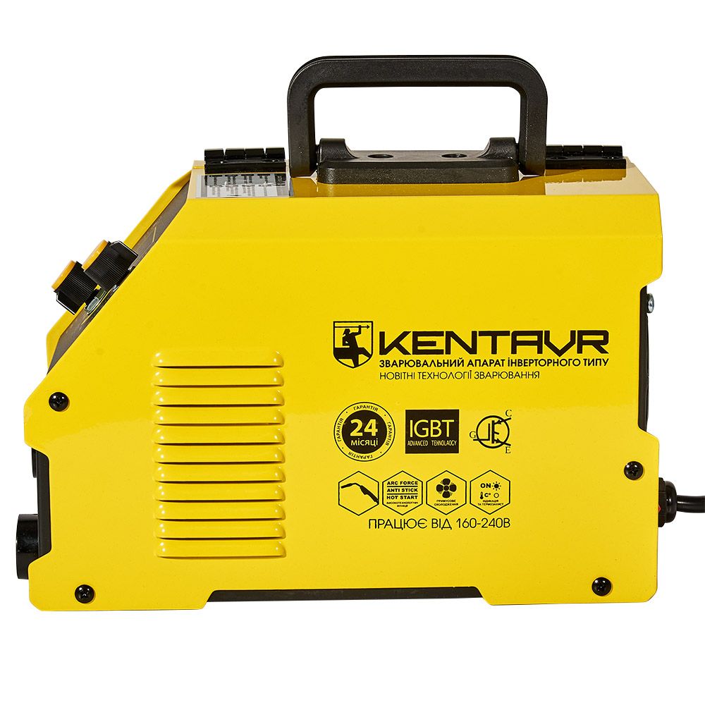 Комплект: зварювальний апарат Кентавр СПАВ-250 NG Mini + маска Кентавр СМ-315Р (1+1)