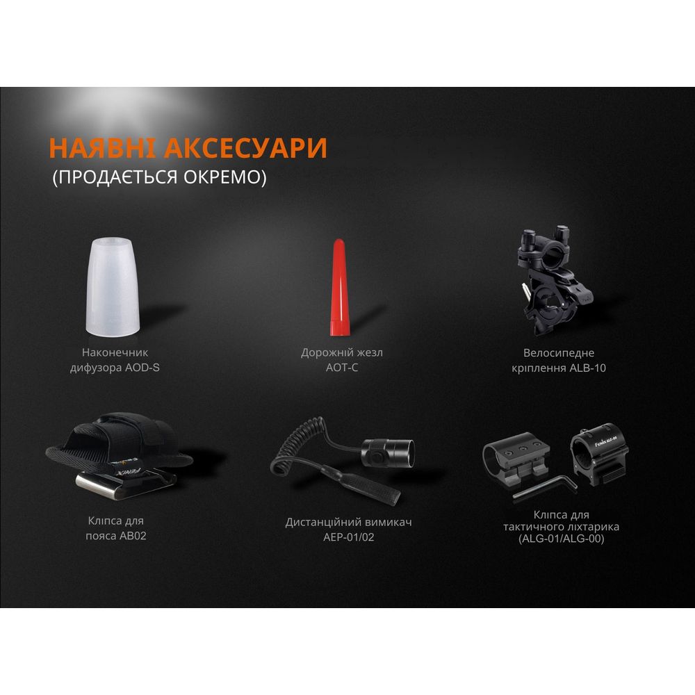 Ліхтар ручний Fenix UC35 V20 CREE XP-L HI V3