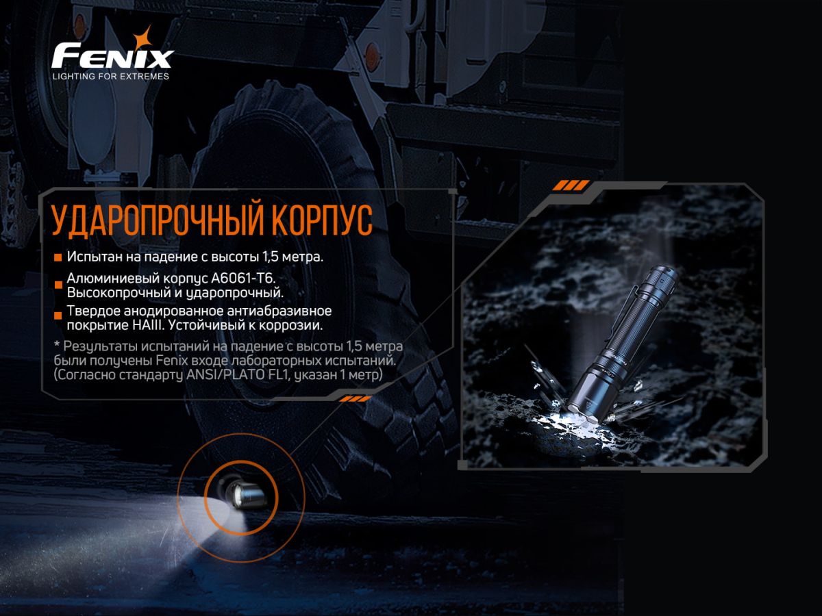 Ліхтар ручний Fenix TK20R V2.0