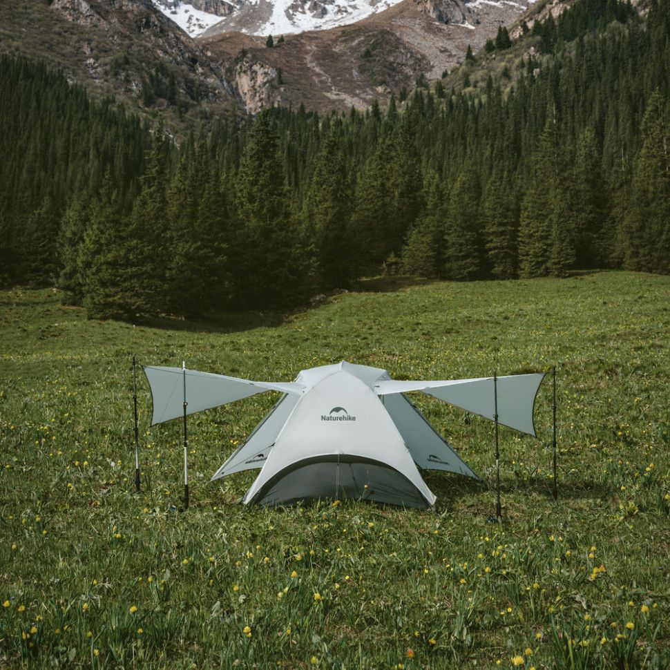 Намет двомісний ультралегкий Naturehike Star River UL CNK2450WS022, сірий