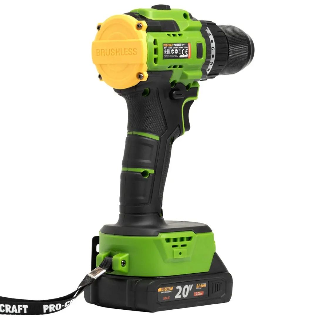 Шуруповерт Procraft PA18LiH DFR (з 1 акб і зп).