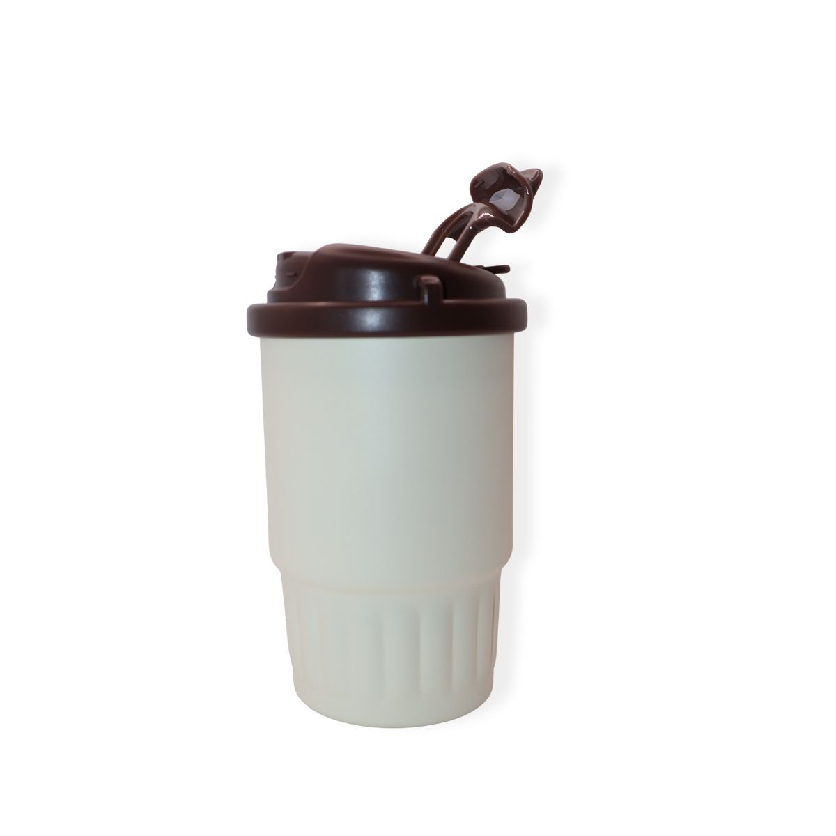 Термокружка 316 із нержавіючої сталі Zhen Cui Guang 380 мл - Кавовий білий