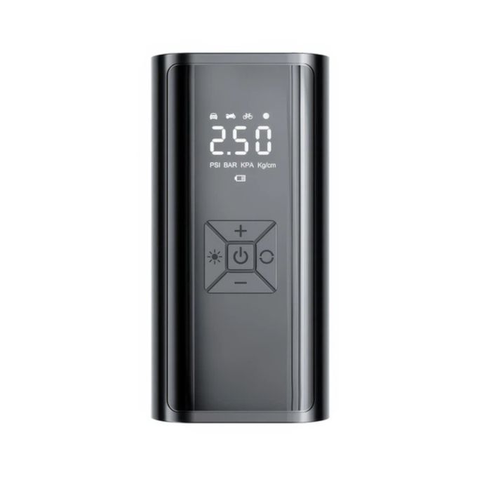 Портативний автомобільний компресор EG-216 з павербанком 12V