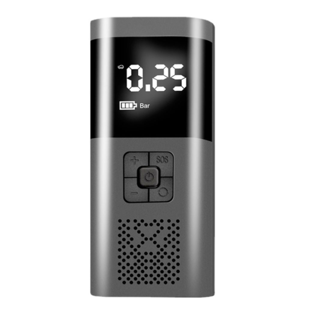 Автомобільний портативний бездротовий насос VC-027 з цифровим дисплеєм, сумка для зберігання