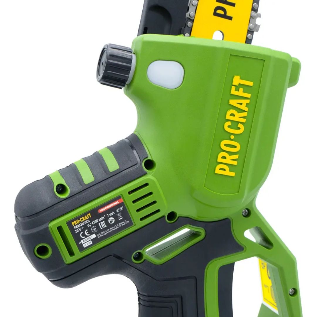 Набір Акумуляторна міні пила Procraft PKA32LI (з АКБ та кобурою)+Олива для ланц. 200мл