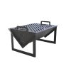 Мангал-гриль Carino Fold розбірний з грилем 500х352х280 мм, метал 3 мм без покриття