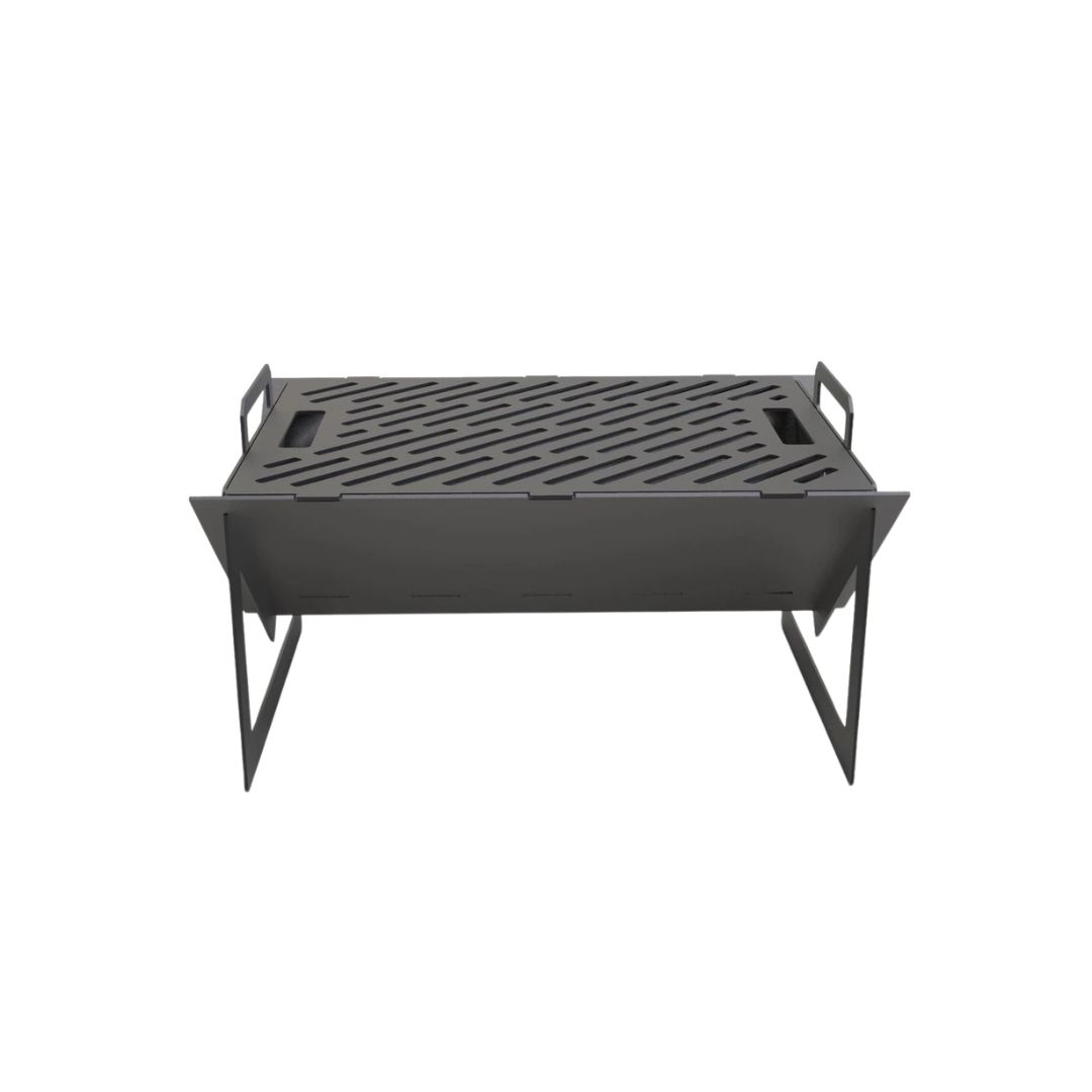 Мангал-гриль Carino Fold розбірний з грилем 500х352х280 мм, метал 3 мм без покриття