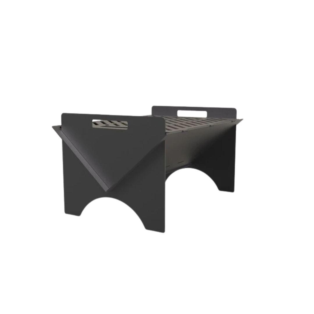 Мангал-гриль Carino Fold V2 розбірний з грилем 500х353х275 мм, метал 3 мм без покриття