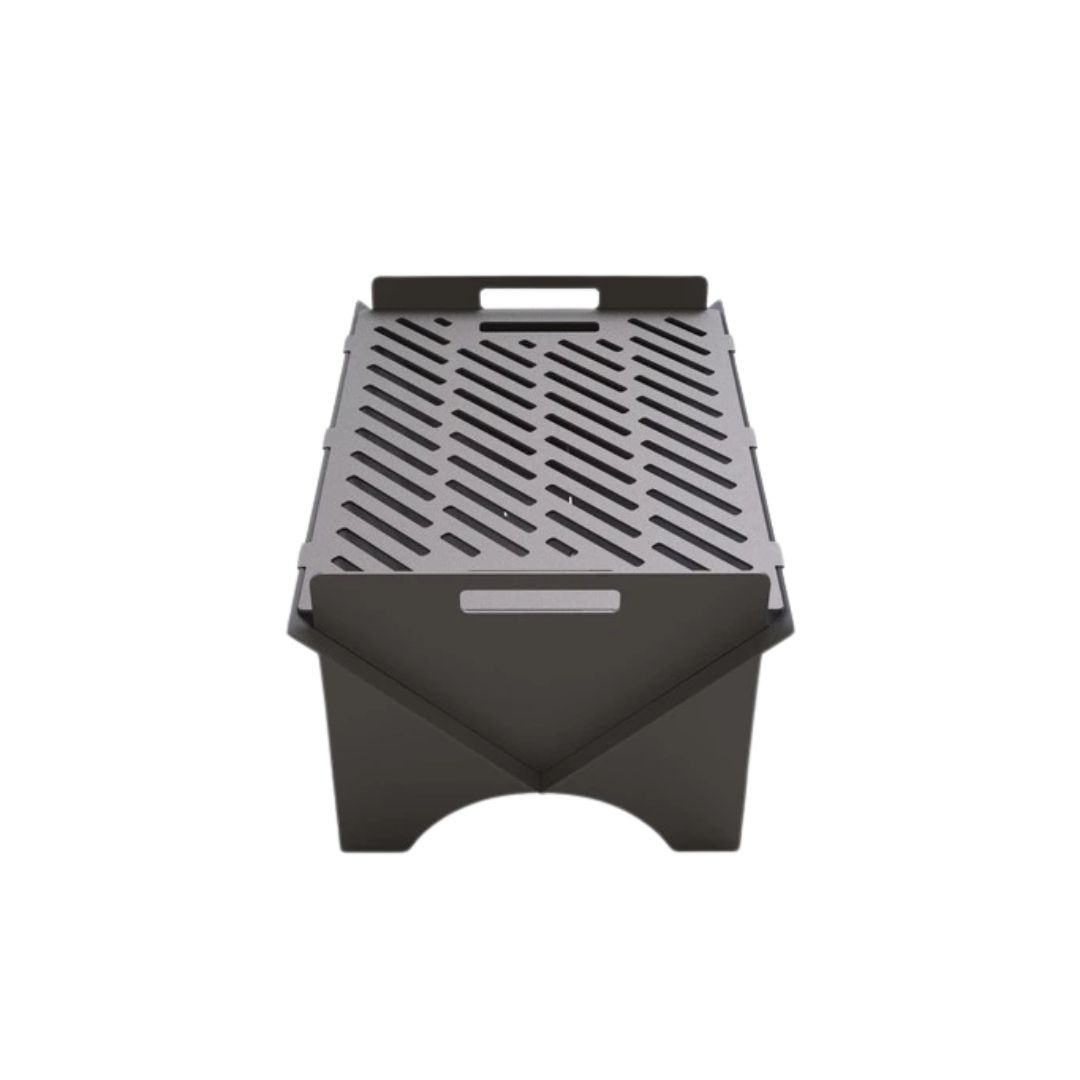 Мангал-гриль Carino Fold V2 розбірний з грилем 500х353х275 мм, метал 3 мм без покриття