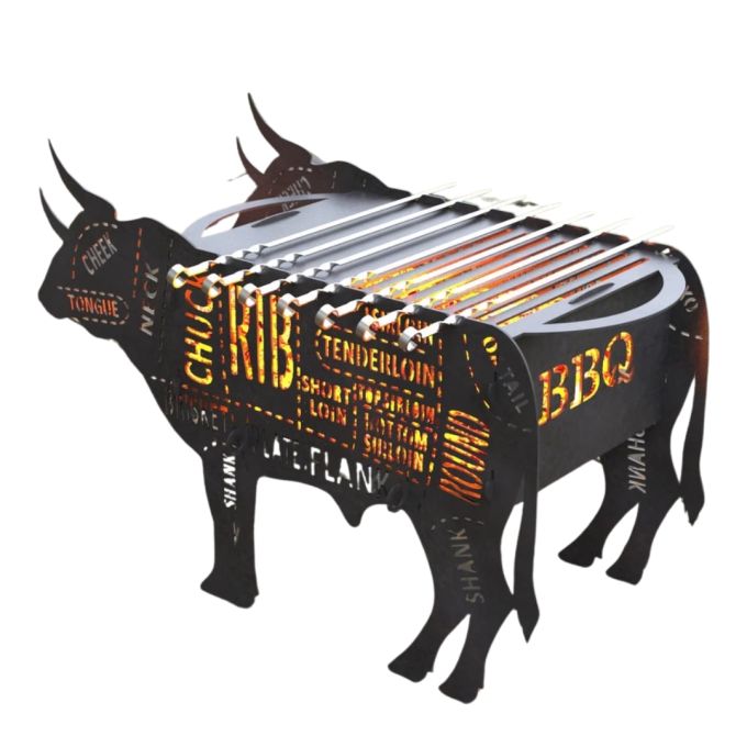 Мангал-гриль Carino Бик розбірний 720х350х503 мм, метал 3 мм без покриття