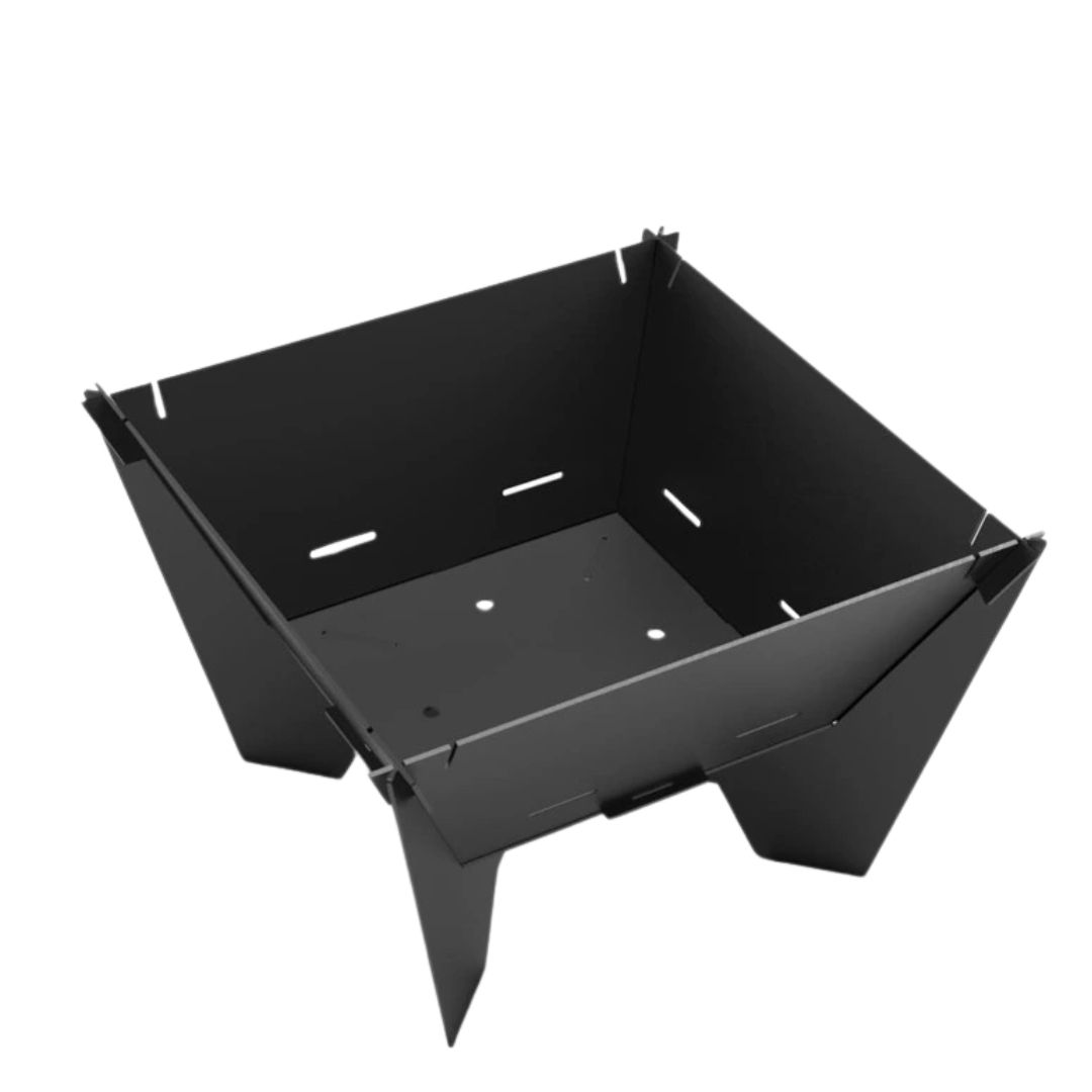 Мангал-гриль Carino квадратний V2 600 мм розбірний 615х615х708 мм, метал 3 мм без покриття