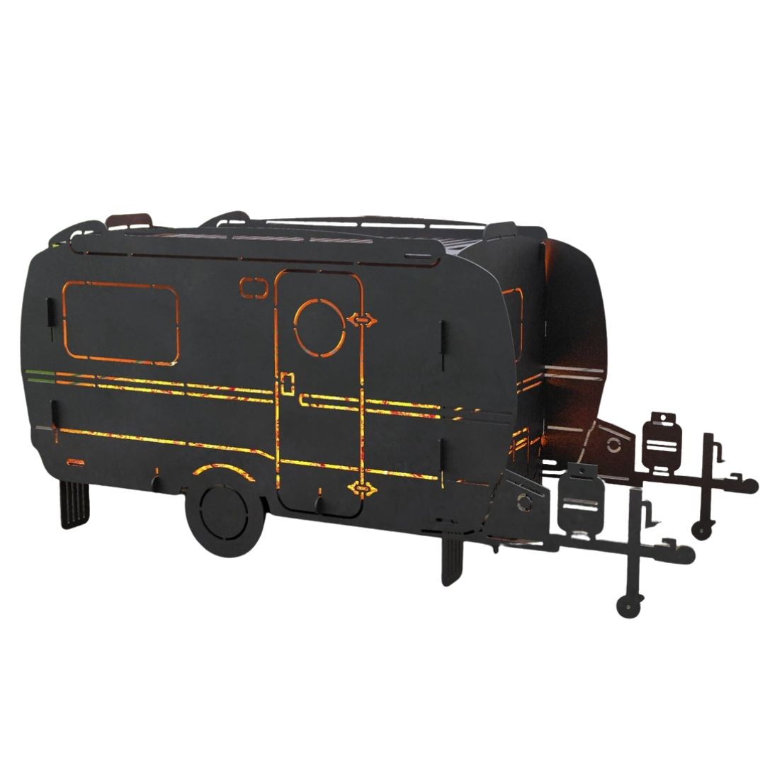 Мангал-гриль Carino Кемпер Трейлер розбірний 1025х400х473 мм, метал 3 мм без покриття