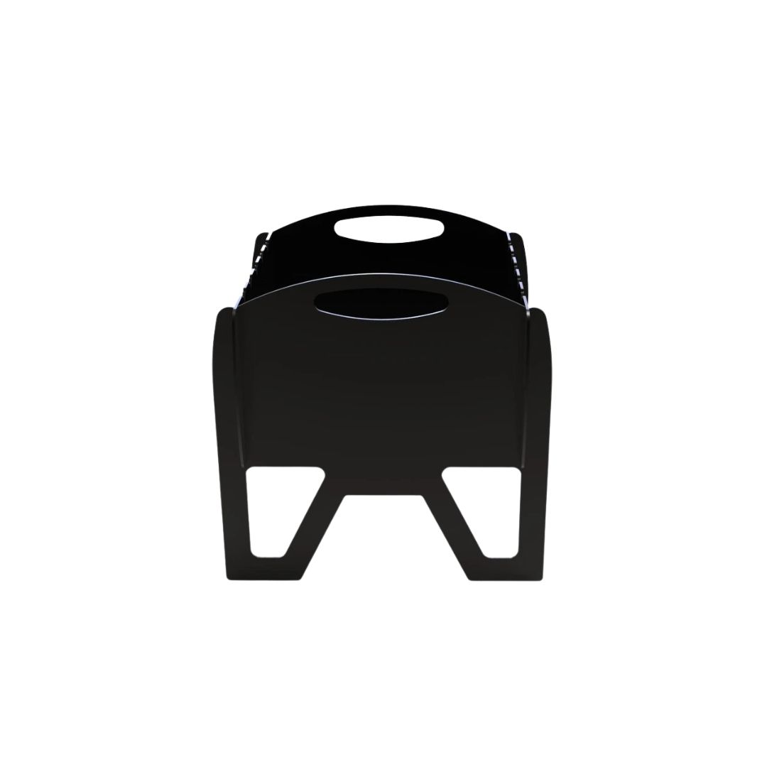 Мангал-гриль Carino Міраж розбірний з грилем 363х363х366 мм, метал 3 мм без покриття