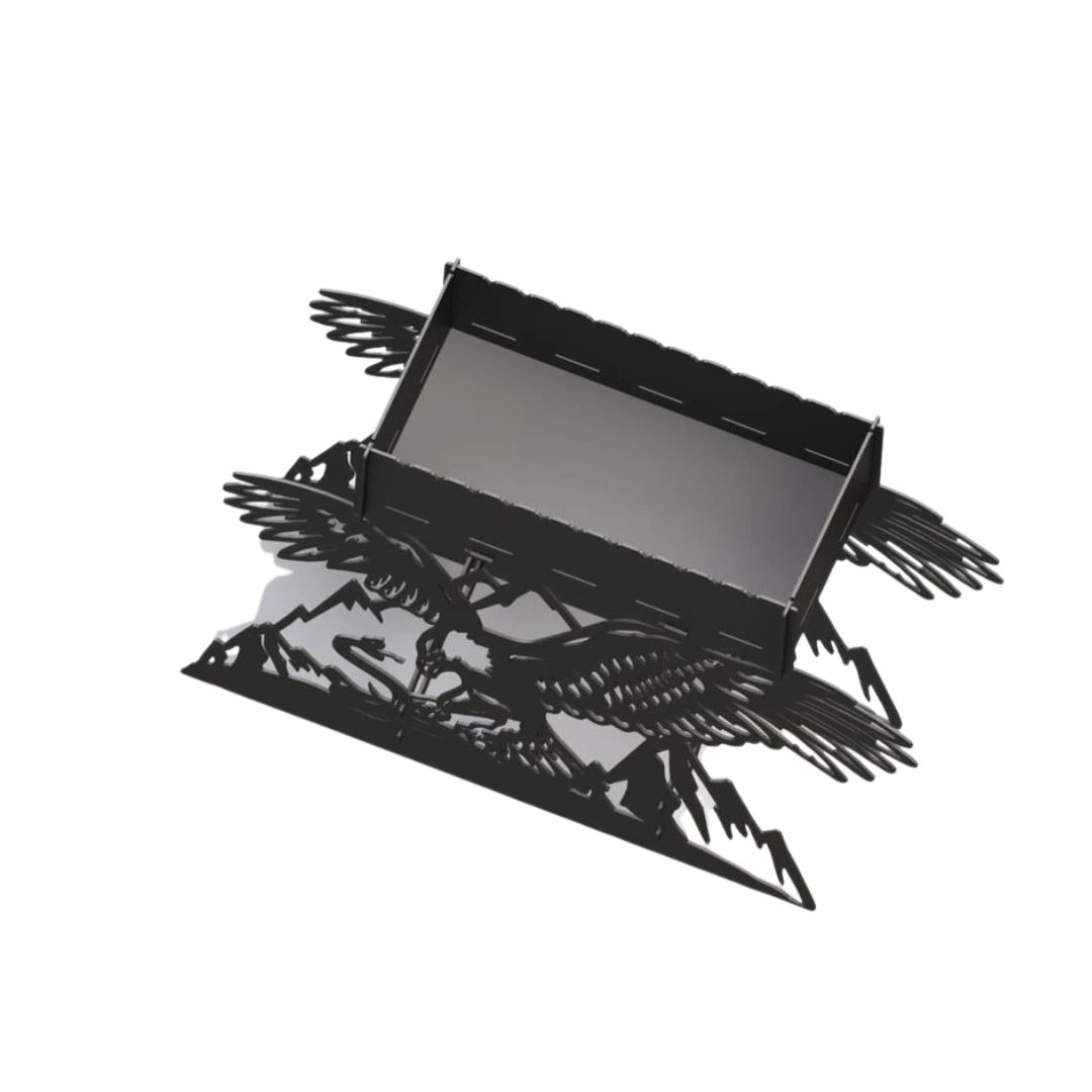 Мангал-гриль Carino Орел розбірний 1014х333х964 мм, метал 3 мм без покриття