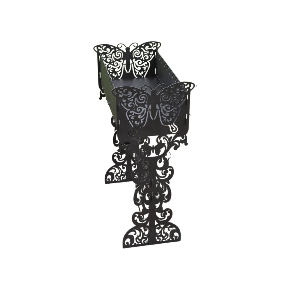 Мангал-гриль Carino Метелик високий розбірний 600х356х840 мм, метал 3 мм без покриття