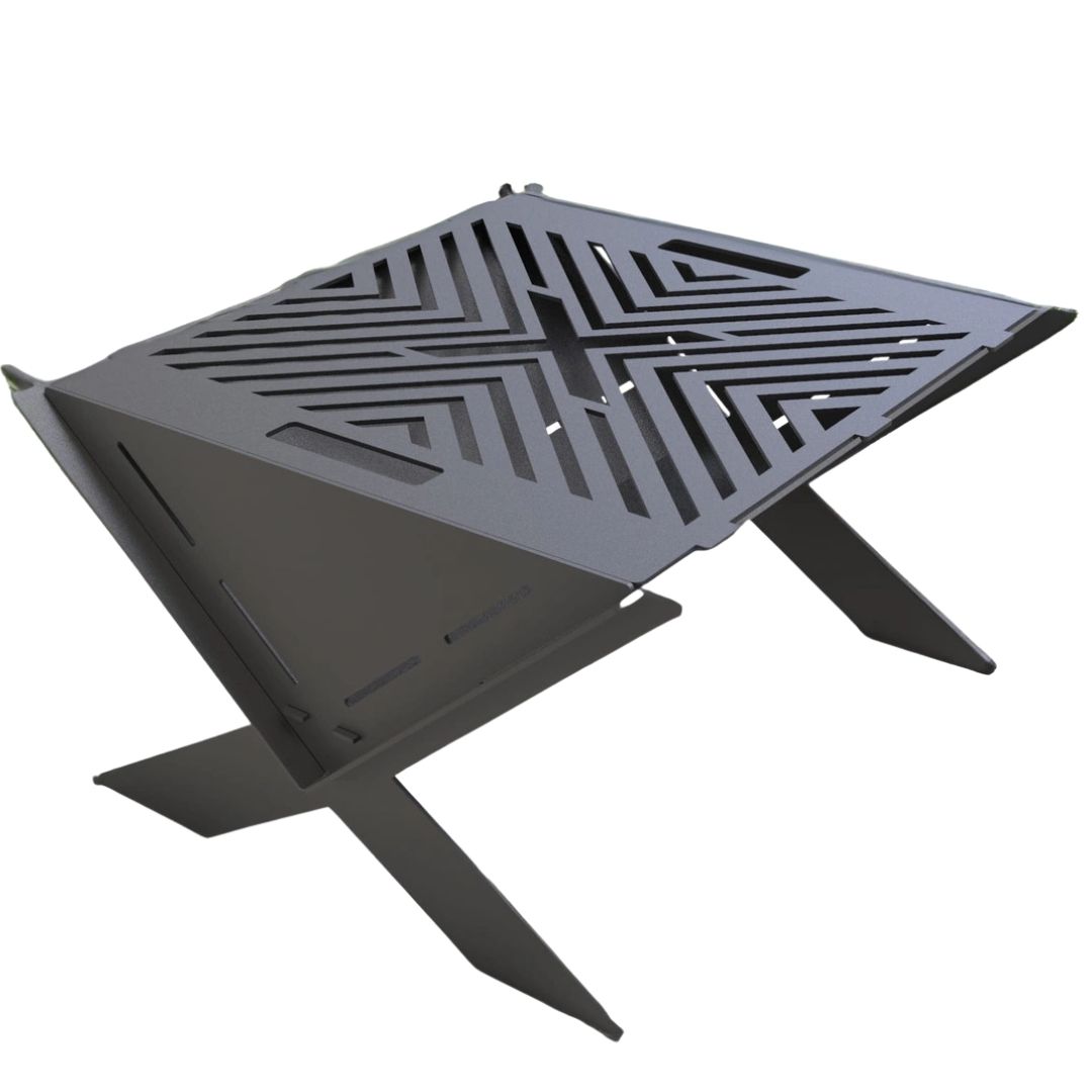 Мангал-гриль Carino X розбірний 500х462х278 мм, метал 3 мм без покриття