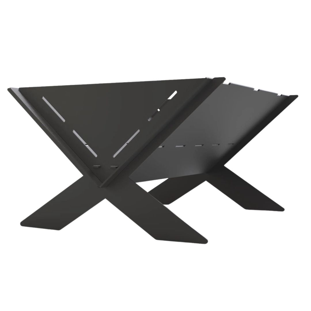 Мангал-гриль Carino X розбірний 500х462х278 мм, метал 3 мм без покриття