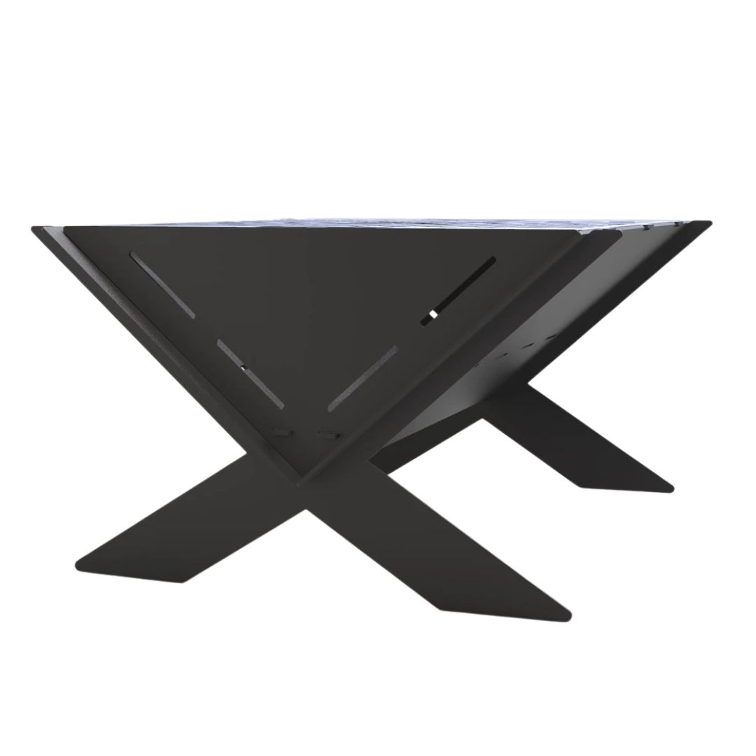 Мангал-гриль Carino X розбірний 500х462х278 мм, метал 3 мм без покриття