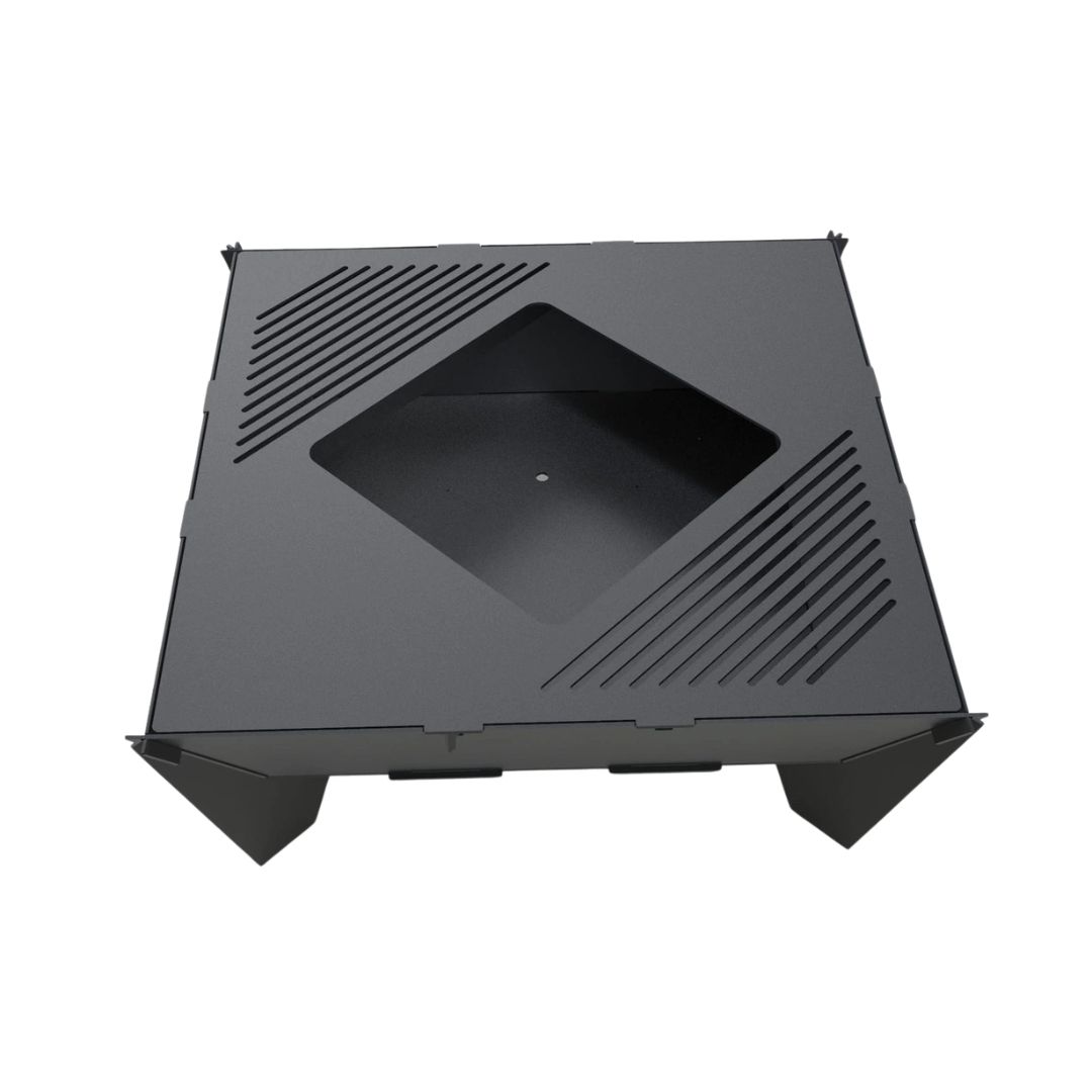 Мангал-гриль Carino великий квадратний розбірний з грилем 1010х1010х400 мм, 3 мм без покриття