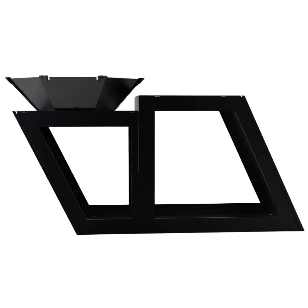 Мангал-гриль Carino Delux розбірний з грилем 1980х960х1005 мм, метал 3 мм без покриття