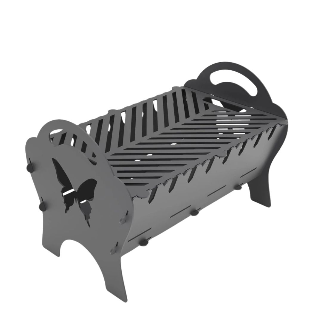 Мангал-гриль Carino Spark Метелик розбірний 500х330х350 мм, метал 3мм без покриття