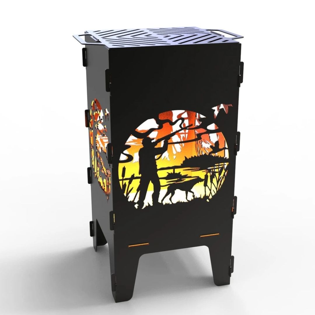 Мангал-барбекю Carino Полювання розбірний 470х380х753 мм, метал 3 мм без покриття