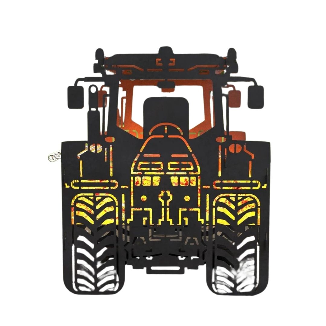 Мангал-гриль Carino Трактор розбірний 566х560х664 мм, метал 3 мм без покриття