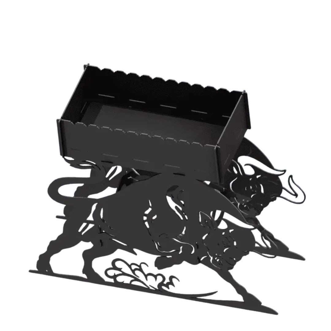 Мангал-гриль Carino Бик розбірний 1014х33х964 мм, метал 3 мм без покриття