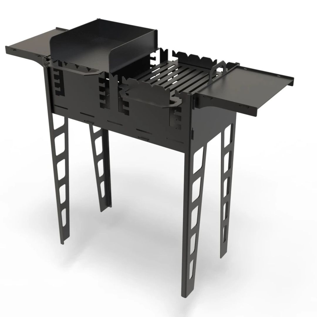 Мангал-гриль Carino Титан розбірний 1006х422х870 м, метал 3 мм без покриття