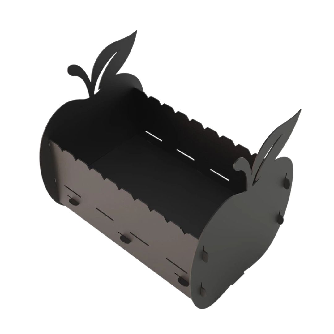 Мангал-гриль Carino Яблука розбірний 537х383х437 мм, метал 3 мм без покриття