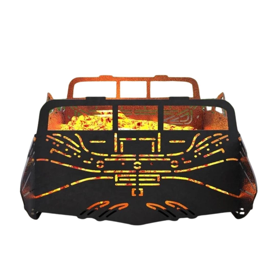 Мангал-гриль Carino Моторний човен розбірний 999х420х266 мм, метал 3 мм без покриття