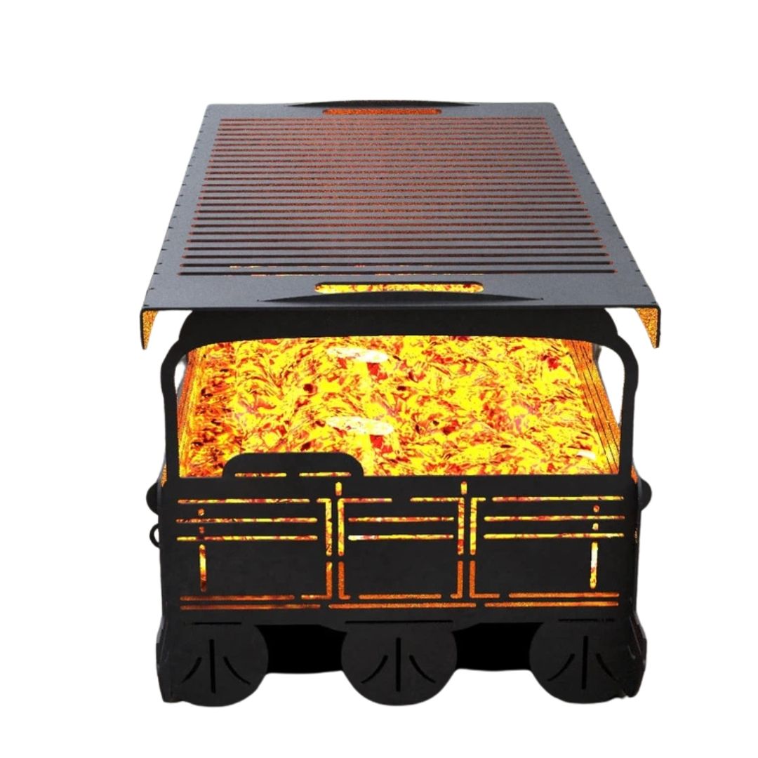 Мангал-гриль Carino Понтонний катер розбірний 999х428х384 мм, метал 3 мм без покриття