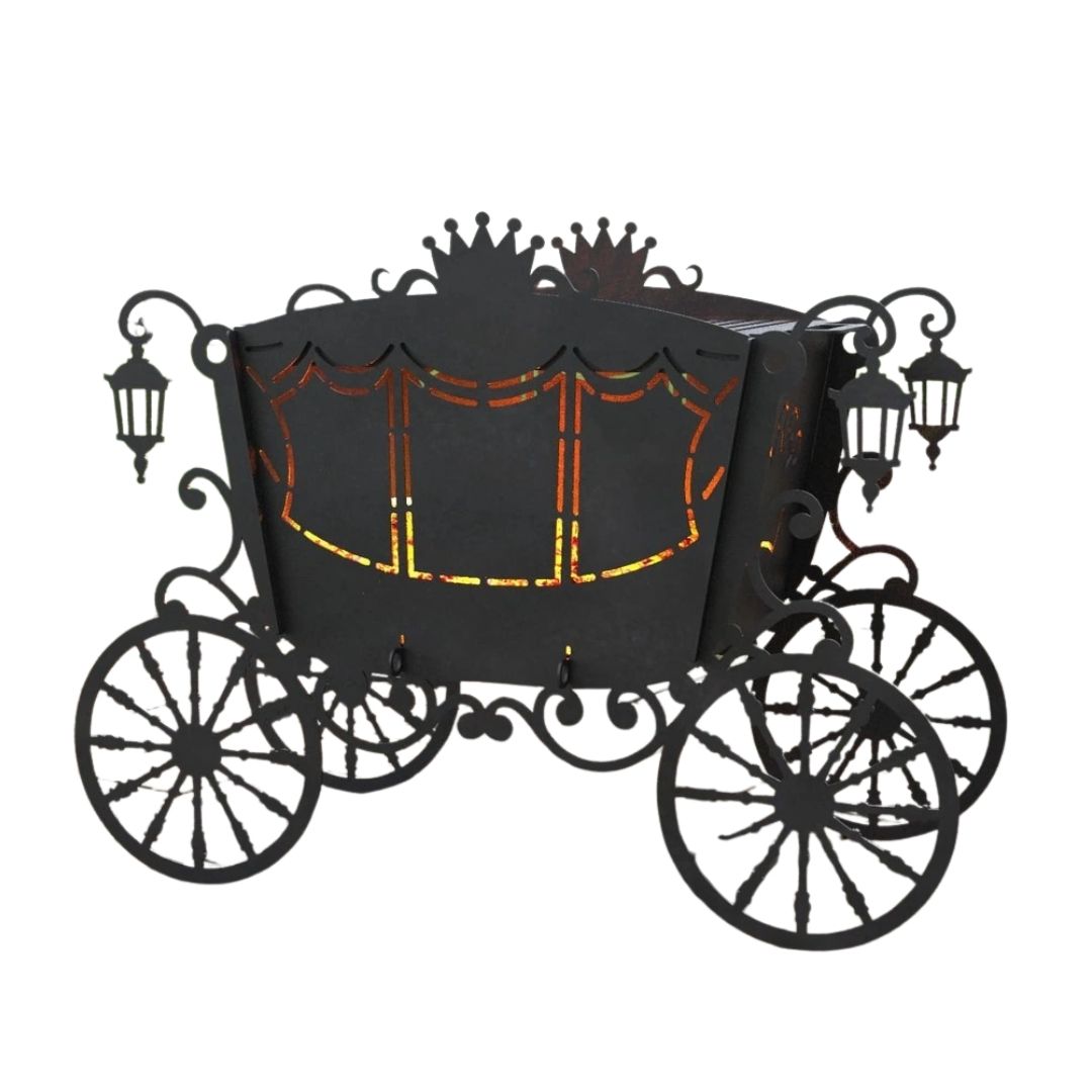 Мангал-гриль Carino Карета V2 розбірний 964х440х722 мм, метал 3 мм без покриття