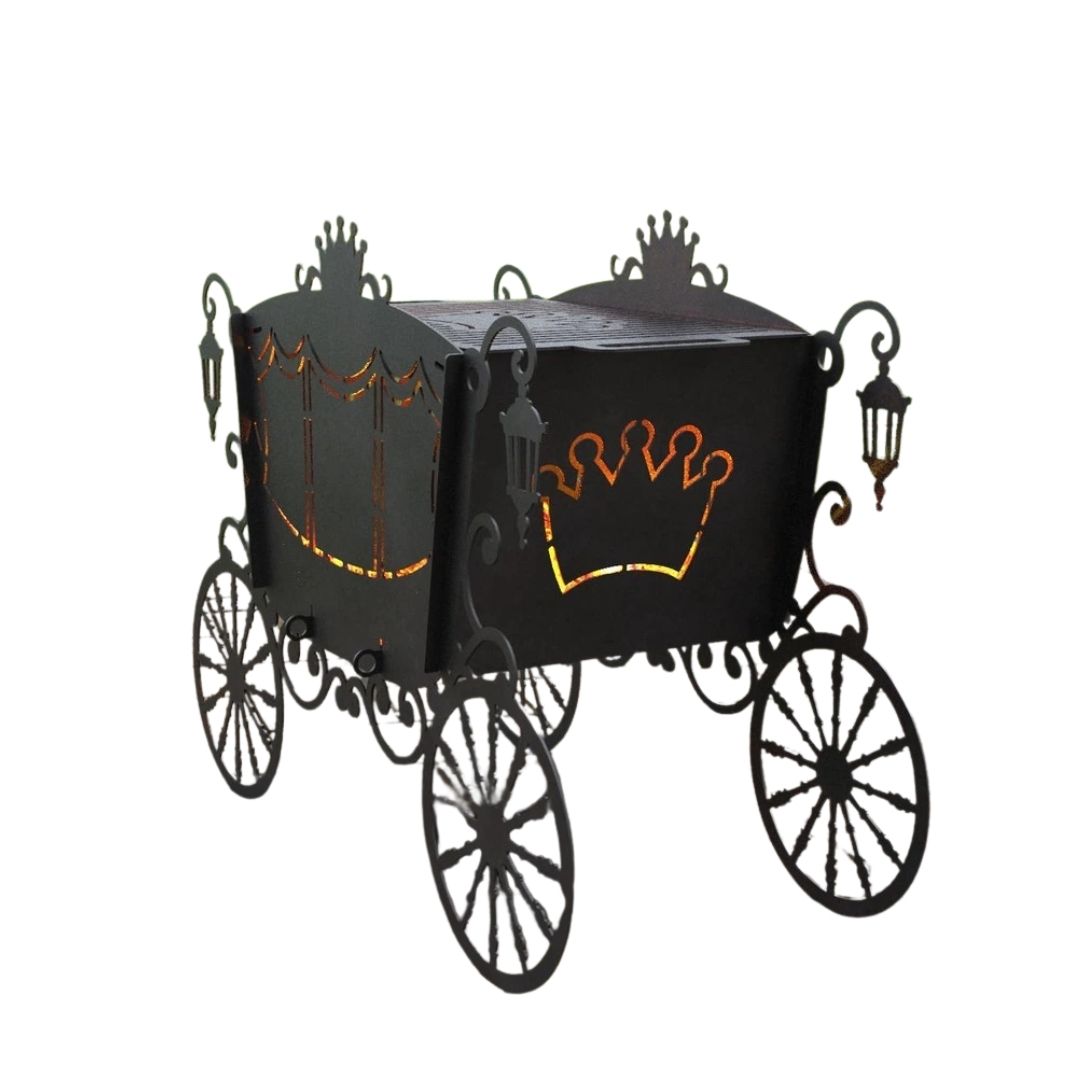 Мангал-гриль Carino Карета V2 розбірний 964х440х722 мм, метал 3 мм без покриття