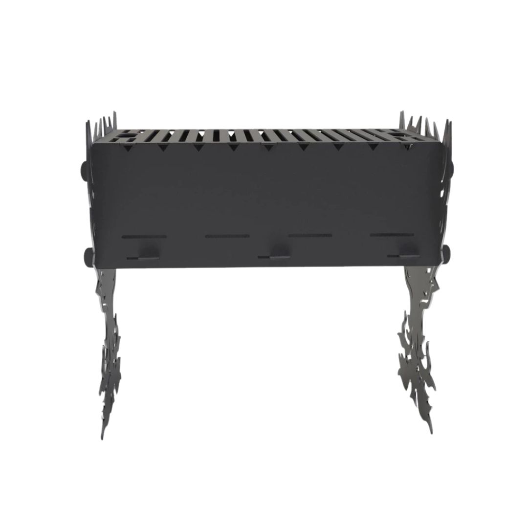 Мангал-гриль Carino Fenix розбірний 536х401х484 мм, метал 3 мм без покриття