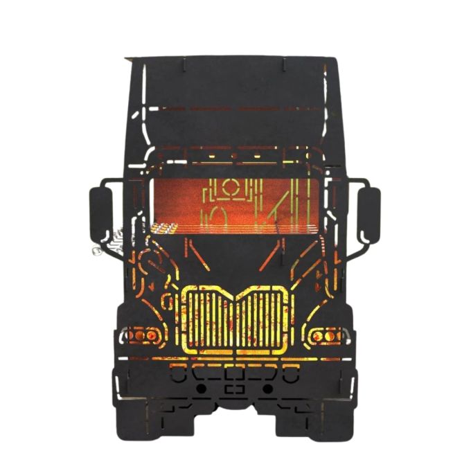 Мангал-гриль Carino Автомобіль №3 розбірний 580х570х780 мм, метал 3 мм без покриття