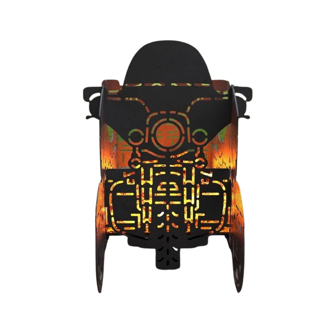 Мангал-гриль Carino Мотоцикл №3 розбірний 784х277х500 мм, метал 3 мм без покриття