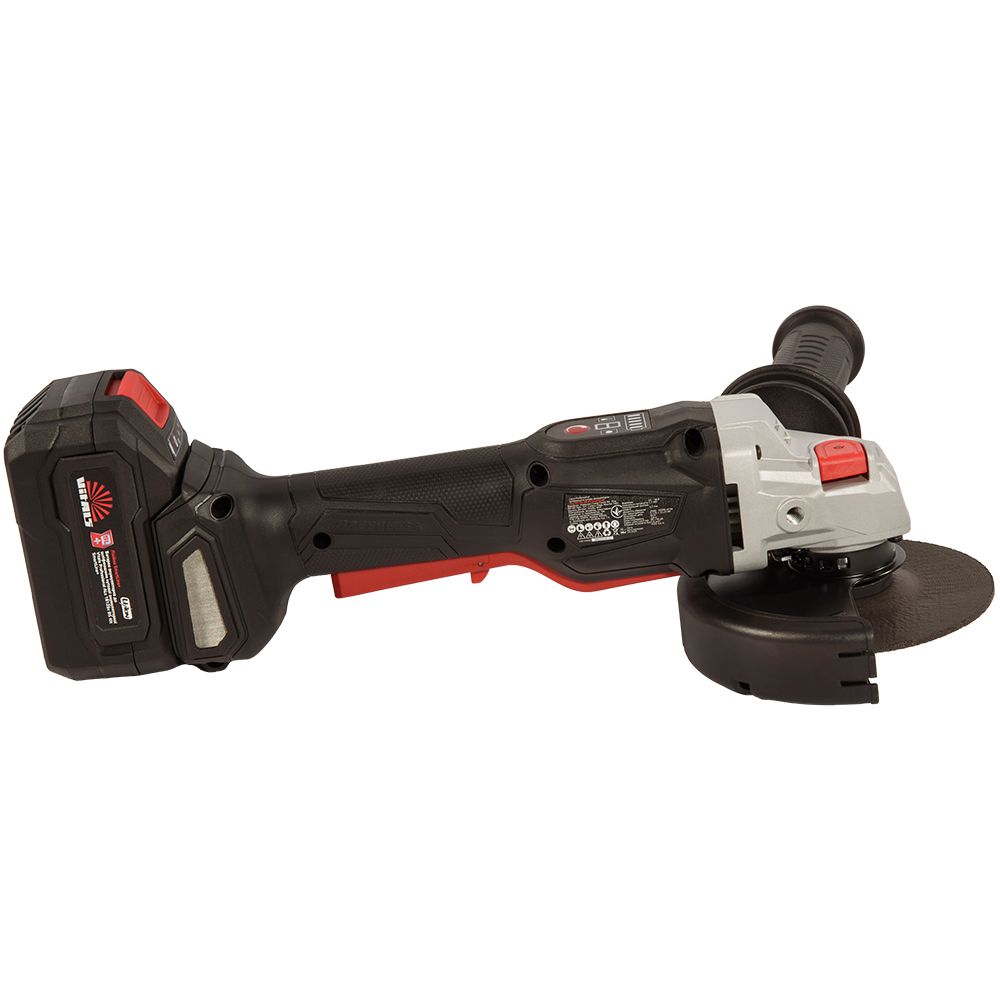 Шліфмашина кутова акумуляторна Vitals Professional ALs 18125v BS Kit SmartLine+