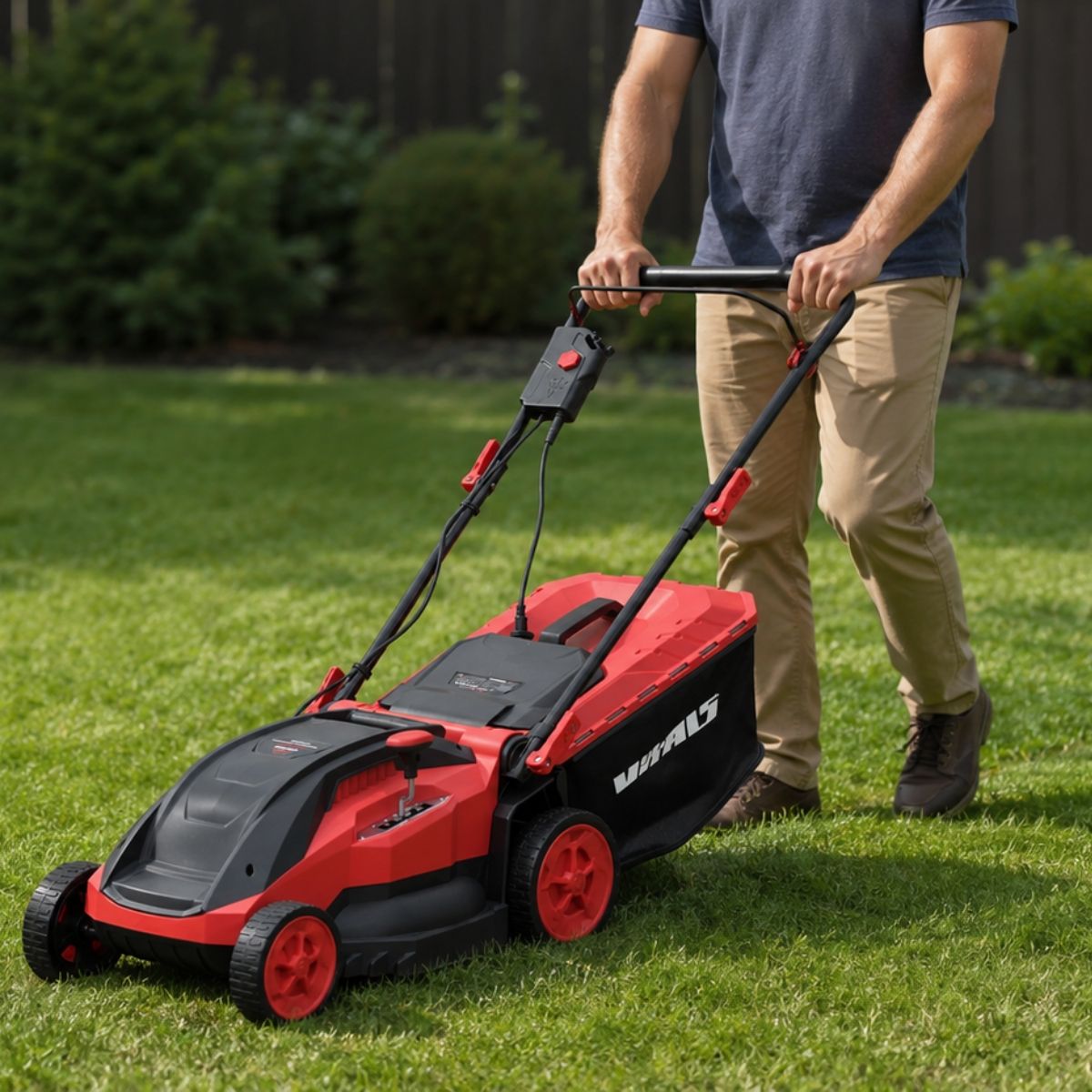 Газонокосарка електрична Vitals Master EZP 3816jb