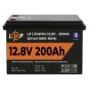 Акумулятор LP LiFePO4 12V (12,8V) - 200 Ah (2560Wh) (Smart BMS 150А) з BT пластик
