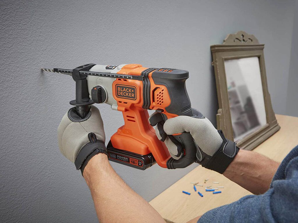 Перфоратор акумуляторний BLACK+DECKER BCD900E2K