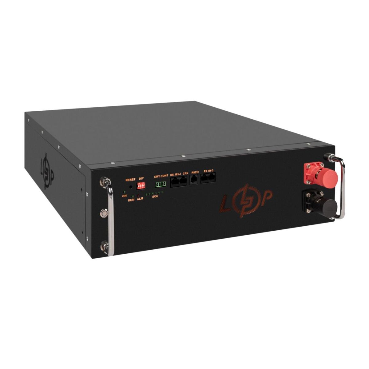 Акумулятор LP LiFePO4 51,2V - 100 Ah (5120Wh) (BMS JK 100A/50А) RM RS485/CAN BL