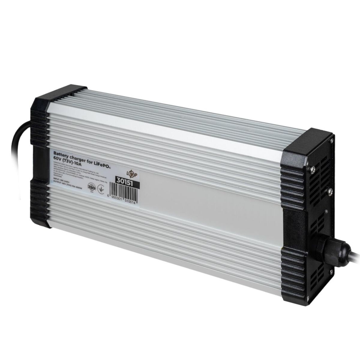 Зарядний пристрій для акумуляторів LiFePO4 60V (73V)-10A-600W