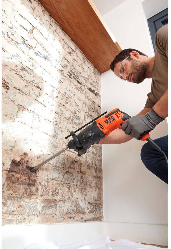 Перфоратор мережевий SDS-Plus BLACK+DECKER BEHS01K