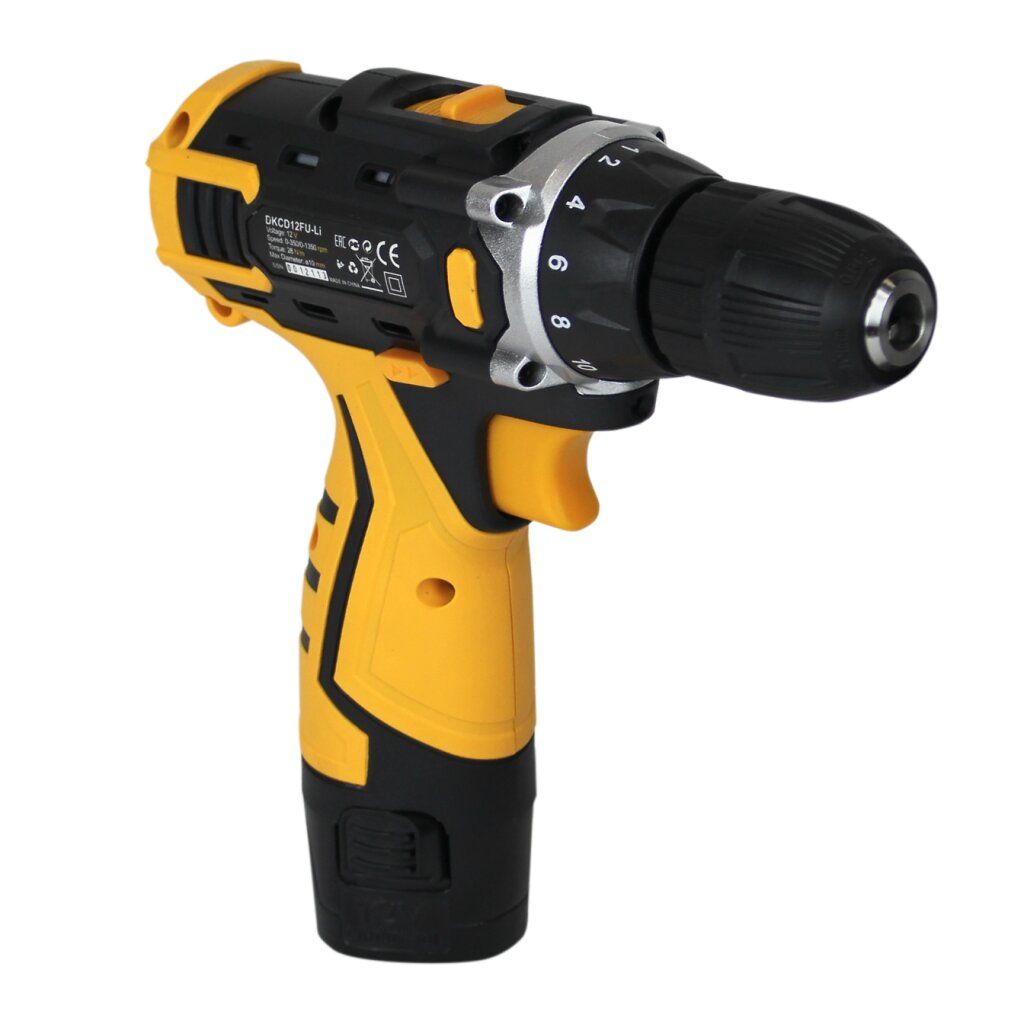 Акумуляторний шуруповерт + набір 104 інструментів в кейсі DEKO 12182