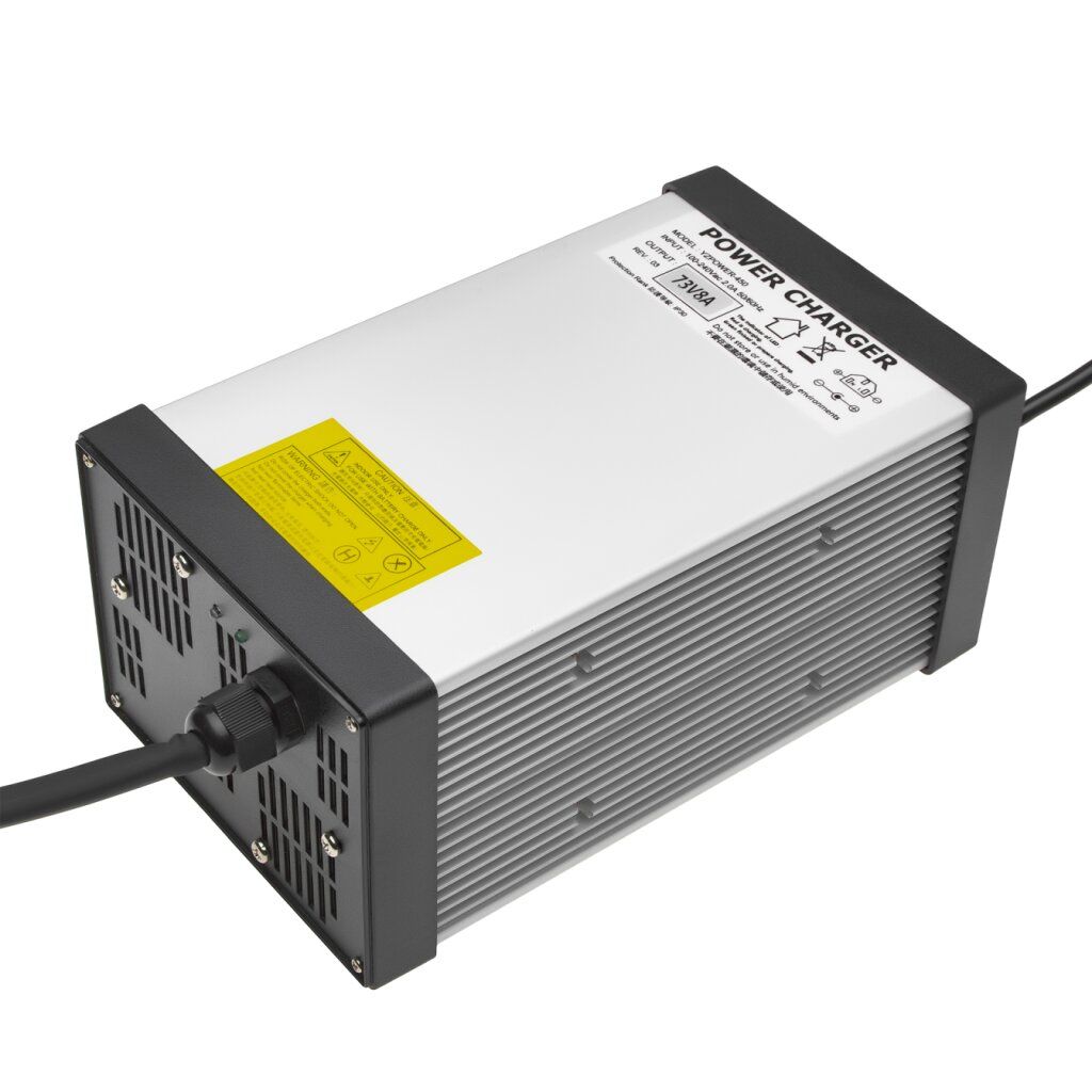 Зарядний пристрій для акумуляторів LiFePO4 60V (73V)-8A-480W