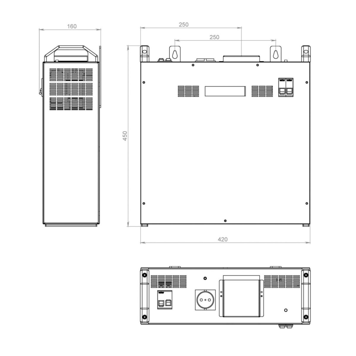 Стабілізатор напруги Volter-27 пттм (3*9)