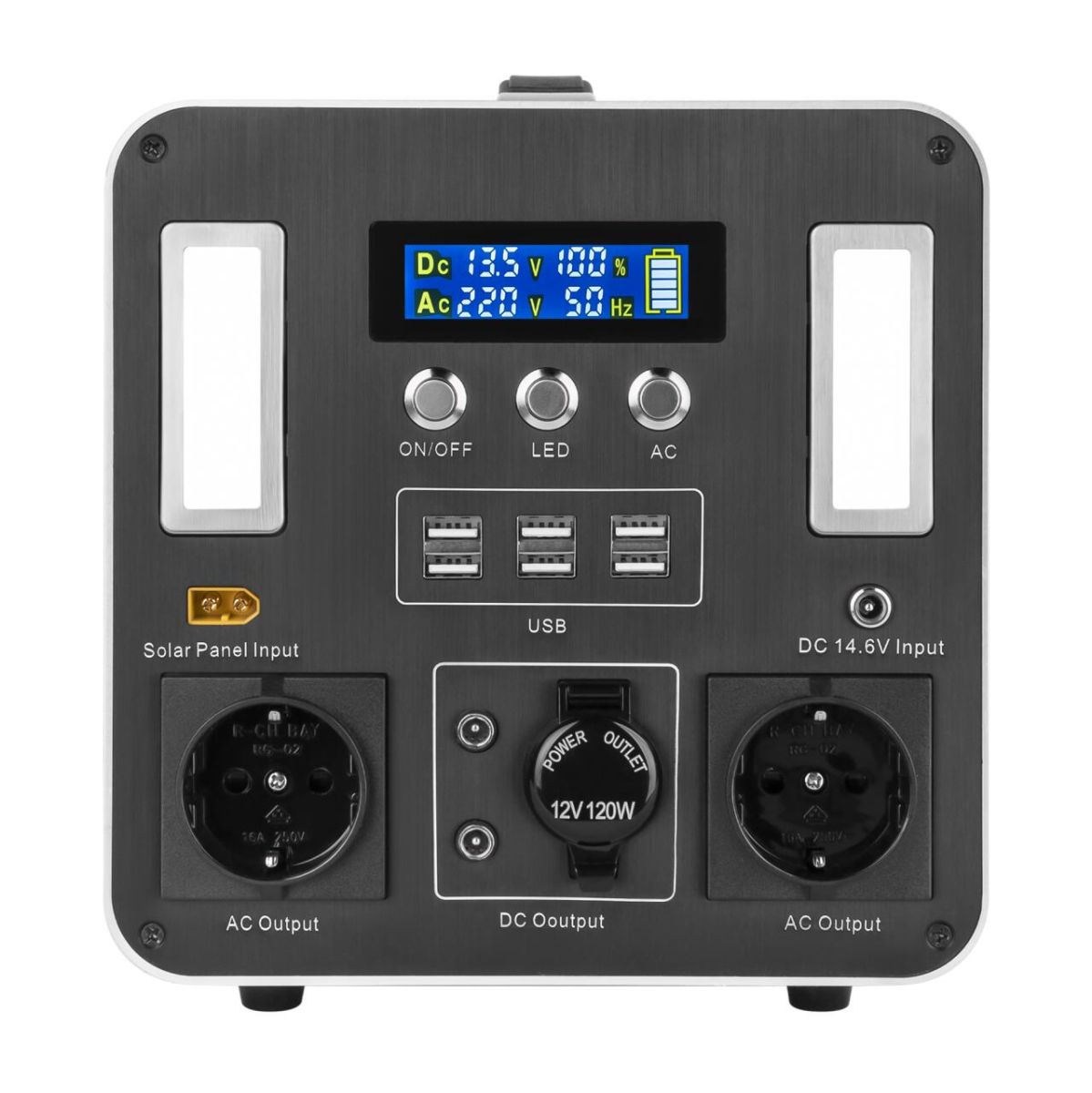 Багатофункціональна портативна зарядна станція LP CHARGER MPPT 1000 Max (1000W, 960Wh)