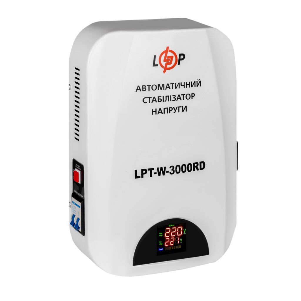 Стабілізатор напруги LPT-W-3000RD (2100Вт)